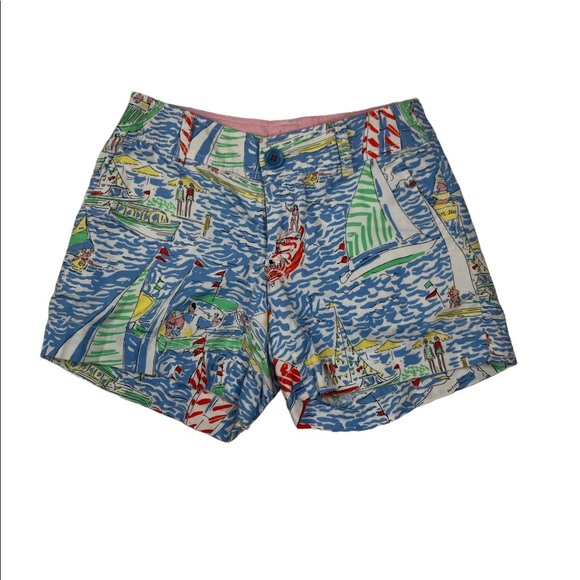 Lilly Pulitzer Callahan Short Get Nauti Size 00 - Picture 1 of 4